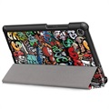 Etui Folio z Serii Tri-Fold do Lenovo Tab M8 (HD), Tab M8 (FHD) - Graffiti