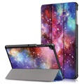 Etui Tri-Fold Smart Folio do Samsung Galaxy Tab S5e - Galaktyka