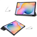 Etui Folio z Serii Tri-Fold do Samsung Galaxy Tab S6 Lite 2020/2022 - Wieża Eiffla