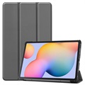Etui Folio z Serii Tri-Fold do Samsung Galaxy Tab S6 Lite 2020/2022 - Szary