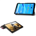 Etui Folio Tri-Fold Series na Lenovo Tab M7 - Motyle / Kwiaty