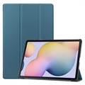 Samsung Galaxy Tab S7+/S8+ Etui Folio z Serii Tri-Fold - Błękit