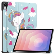 Etui Smart Folio Samsung Galaxy Tab S11 z serii Tri-Fold - Jednorożec