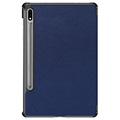 Samsung Galaxy Tab S7 FE Inteligentne Etui Folio z Serii Tri-Fold - Błękit