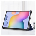 Samsung Galaxy Tab S7 FE Inteligentne Etui Folio z Serii Tri-Fold - Błękit