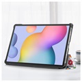 Samsung Galaxy Tab S7 FE Inteligentne Etui Folio z Serii Tri-Fold - Motyle / Kwiaty