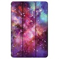 Samsung Galaxy Tab S7 FE Inteligentne Etui Folio z Serii Tri-Fold - Galaktyka