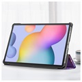 Samsung Galaxy Tab S7 FE Inteligentne Etui Folio z Serii Tri-Fold - Galaktyka