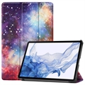 Samsung Galaxy Tab S9 Inteligentne Etui Folio z Serii Tri-Fold - Galaktyka