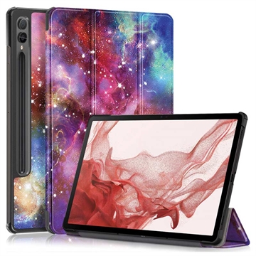 Samsung Galaxy Tab S9+ Inteligentne Etui Folio z Serii Tri-Fold - Błękit