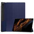 Samsung Galaxy Tab S9 Ultra Inteligentne Etui Folio z Serii Tri-Fold - Błękit