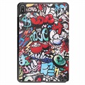 Nokia T20 Etui Smart Folio Seria Tri-Fold - Graffiti