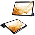 Etui Smart Folio Seria Tri-Fold do Samsung Galaxy Tab S8+ - Ciemnoniebieski
