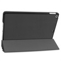 iPad 10.2 2019/2020/2021 Inteligentne Etui Folio z Serii Tri-Fold - Czerń