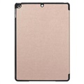 iPad 10.2 2019/2020/2021 Inteligentne Etui Folio z Serii Tri-Fold - Złoto