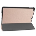 iPad 10.2 2019/2020/2021 Inteligentne Etui Folio z Serii Tri-Fold - Złoto