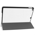 iPad 10.2 2019/2020/2021 Inteligentne Etui Folio z Serii Tri-Fold - Biel