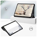 iPad Air 2020/2022 Inteligentne Etui Folio z Serii Tri-Fold - Czerń