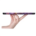 iPad Air 2020/2022 Inteligentne Etui Folio z Serii Tri-Fold - Galaktyka