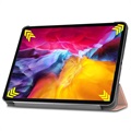 iPad Pro 11 (2021) Inteligentne Etui Folio z Serii Tri-Fold - Różowe Złoto
