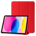 iPad (2022) Inteligentne Etui Folio z Serii Tri-Fold - Czerwień