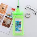 Uniwersalne wodoodporne etui Triple Seal na smartfona - 7.2" - Zielone