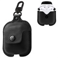 Skórzane etui Twelve South AirSnap do Apple Airpods / AirPods 2 - Czarne