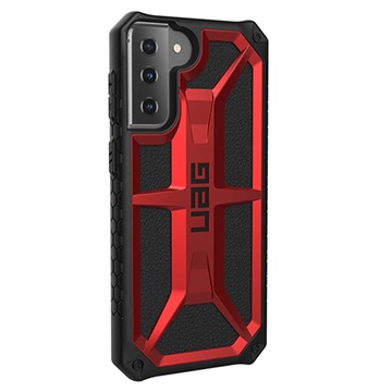 Hybrydowe Etui UAG Monarch do Samsung Galaxy S21+ 5G - Karmazynowy / Czarne