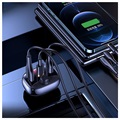 Nadajnik FM Bluetooth / Szybka Ładowarka Samochodowa Usams US-CC143