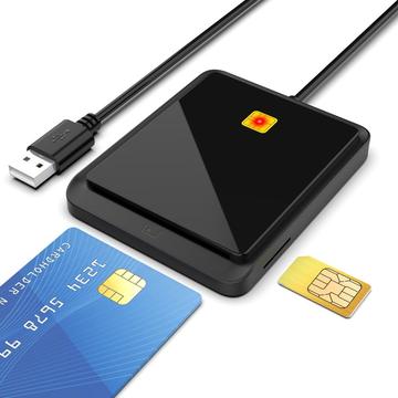 Czytnik kart inteligentnych USB 2.0 - karta SIM, ID, karta bankowa
