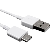 Kabel do ładowania USB-USB-C do iPhone 15 Pro/15 Pro Max/16 Pro/16 Pro Max - 1m - biały
