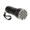 Latarka UV z 21 diodami LED - 395NM - czarna