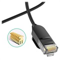 Szybki Kabel Ethernet RJ45 Ugreen Slim High-speed - 2m - Czarny