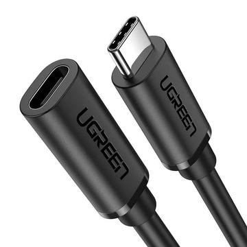 Przedłużacz USB-C Ugreen US353 - 1m, 10 Gb/s - czarny