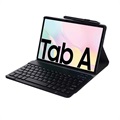 Etui z Klawiaturą Bluetooth Samsung Galaxy Tab A7 10.4 (2020) - Czarne