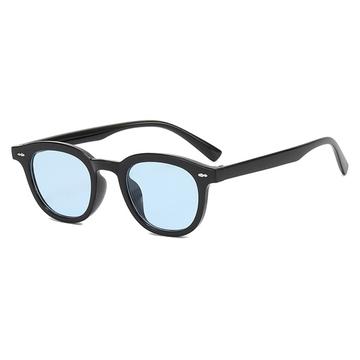 Okulary przeciwsłoneczne Unisex Heritage Retro - czarny / niebieski