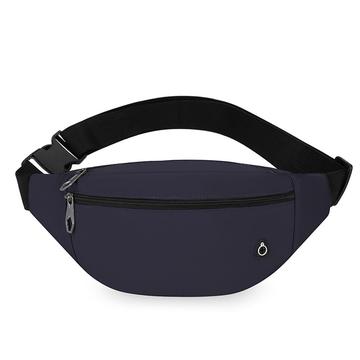 Pojedyncza torba na ramię / torba crossbody unisex - ciemnoniebieska