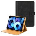 Uniwersalne dwukolorowe skórzane etui na tablet - 11"-12.4" - czarne