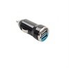 Uniwersalna Ładowarka samochodowa USB DuoMini - czarna