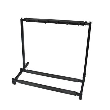 Uniwersalny statyw gitarowy na 5 gitar - czarny