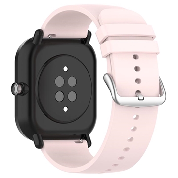 Uniwersalny Silikonowy Pasek do Smartwatcha - 22mm - Jasny Róż