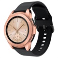 Uniwersalny Silikonowy Pasek do Smartwatcha - 20mm - Czarny