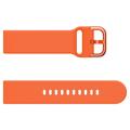 Uniwersalny Silikonowy Pasek do Smartwatcha - 20mm - Pomarańczowy