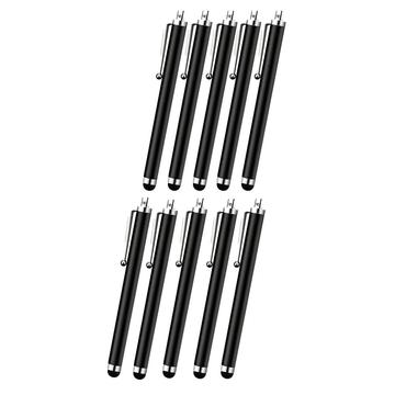 Uniwersalny rysik do iPhone\'a, smartfona i tabletu - 20 szt. - Czarny