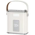 Usams US-CD196 Power Station 130W / Power Bank 80000mAh - 2xUSB-C, 3xUSB-A - Biały