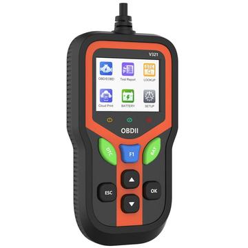 Skaner diagnostyczny usterek samochodowych V321 OBD2 z kolorowym ekranem 2.4″