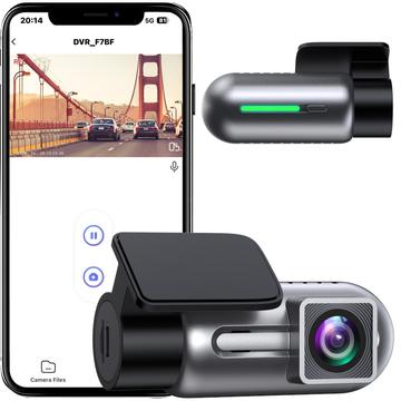 V57 WiFi Mini Dash Cam 1080p - sterowanie przez WiFi i aplikację