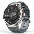 Wodoodporny smartwatch V69 z pomiarem tętna - srebrny