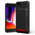 iPhone 7 Plus / 8 Plus Etui z Miejscem na Karty VRS Damda Shield - Czarne