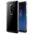 Pokrowiec VRS Design Crystal Bumper Samsung Galaxy S9+ - Metaliczny Czarny / Transparentny